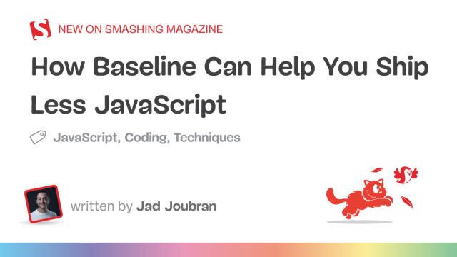 Streamlining Web Development: The Push for Minimal JavaScript Usage