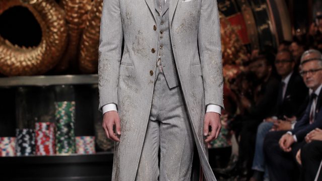 Highlights from the Thom Browne Spring 2027 Menswear Spectacle