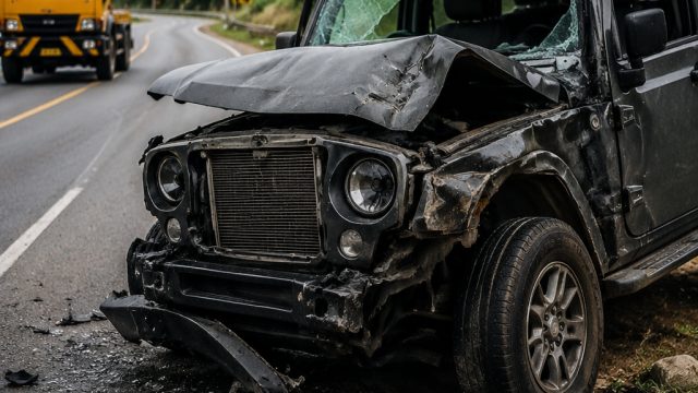 Serious Jeep Accident in Nagarkurnool Highlights Road Safety Concerns