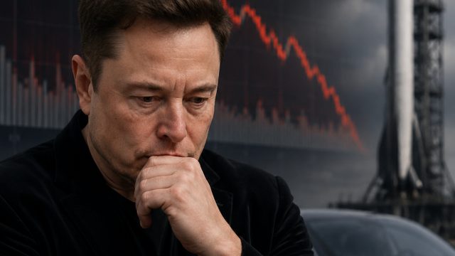 Elon Musk's Wealth Takes a Hit Amid Tesla and SpaceX Stock Decline