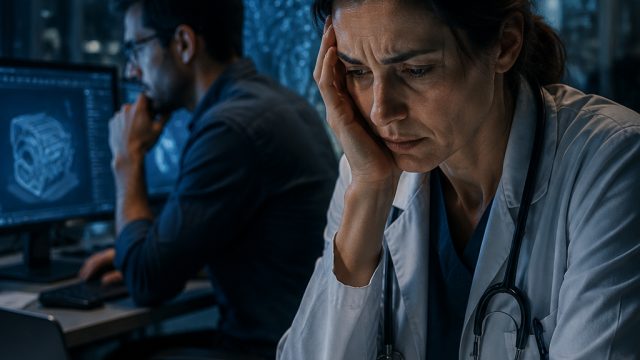 The Impact of AI Dependence on Healthcare Professionals and Engineers